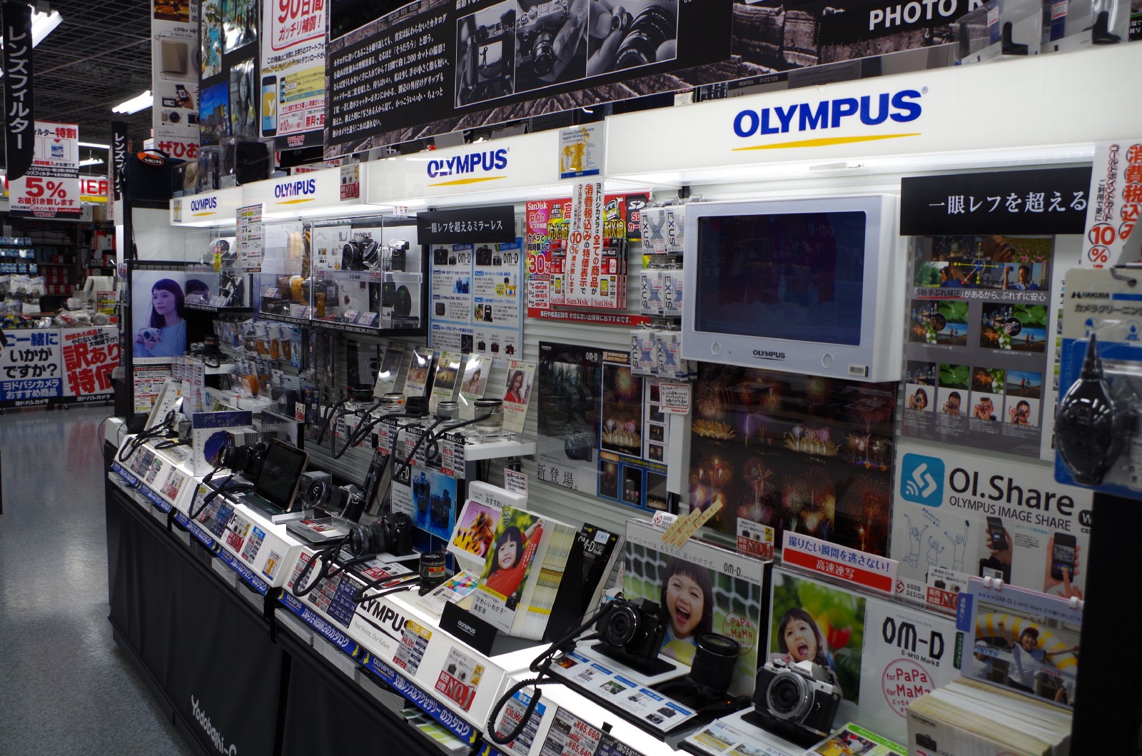 Camera at Yodobashi-Akiba