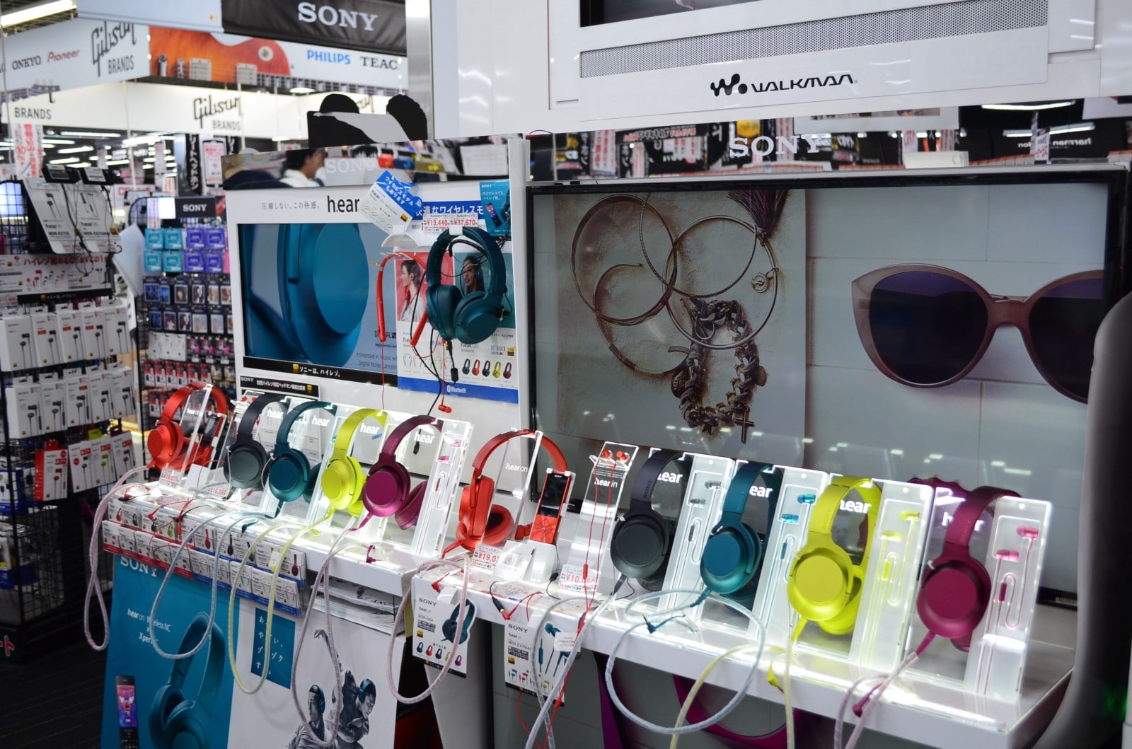 Headphones at Yodobashi-Akiba