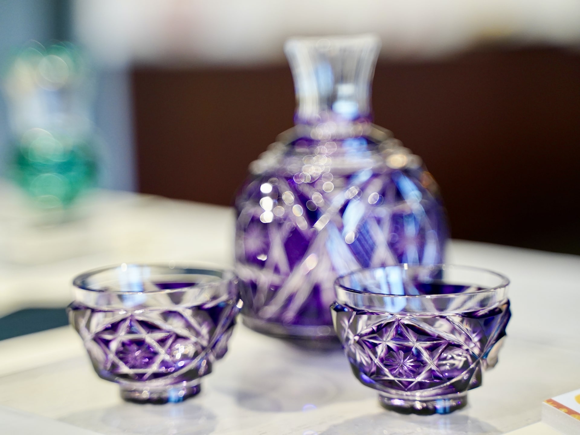 Edo Kiriko glass