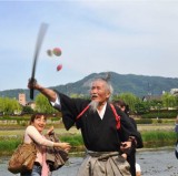 與最後的武士一起的酷京都步行遊