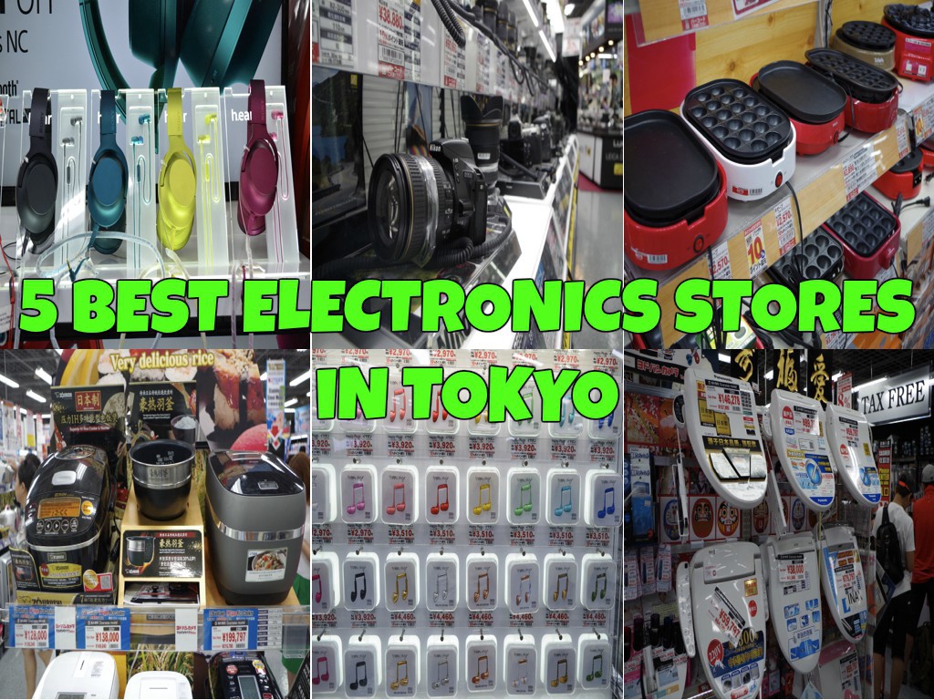 Best electronics stores in Tokyo