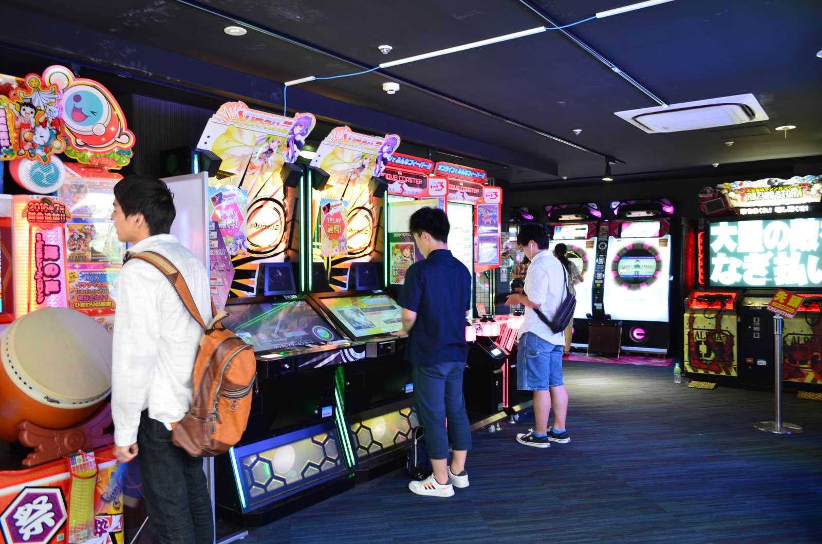 Musical instrument games at SEGA