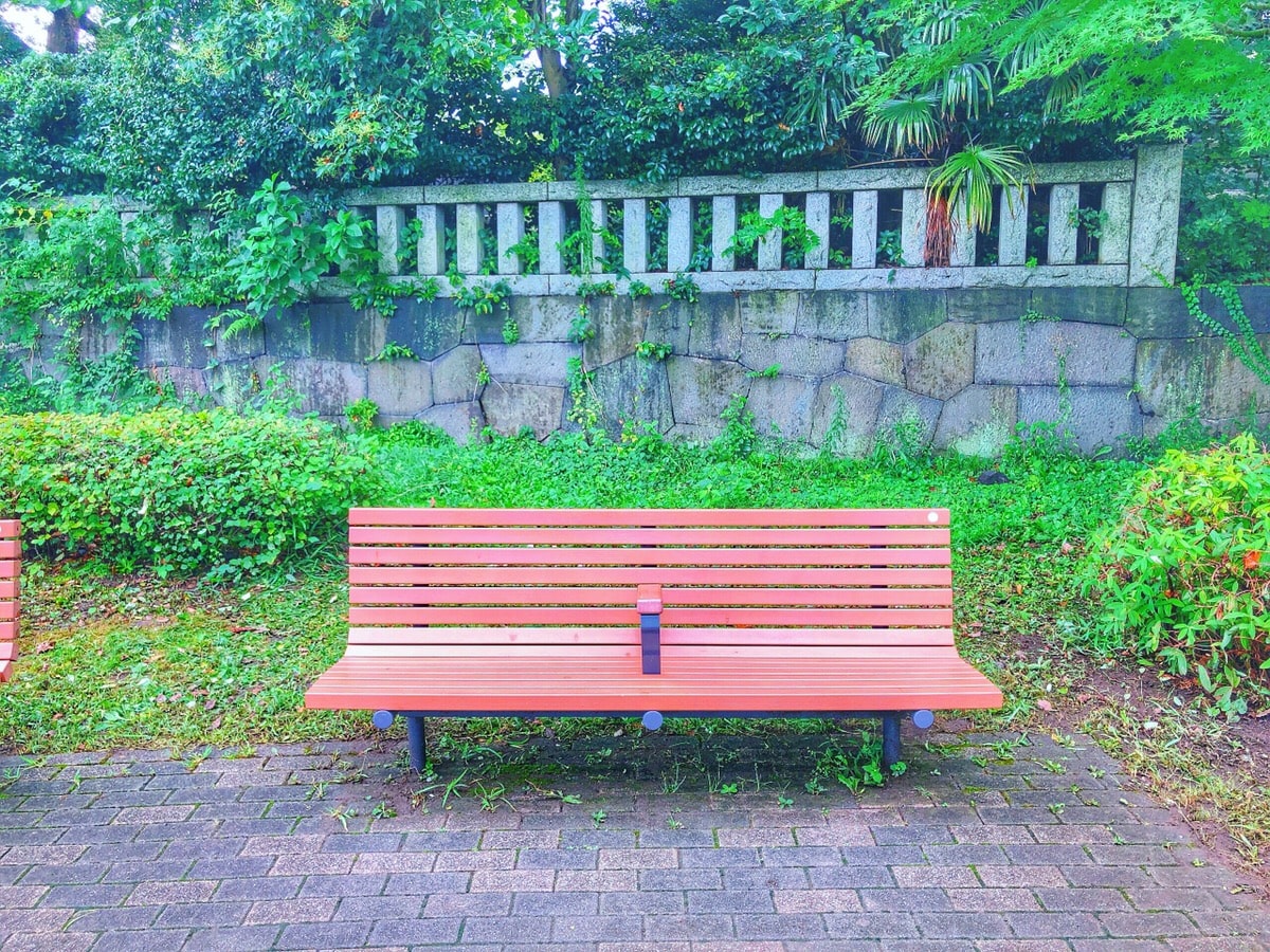 Bench at Shiba Park