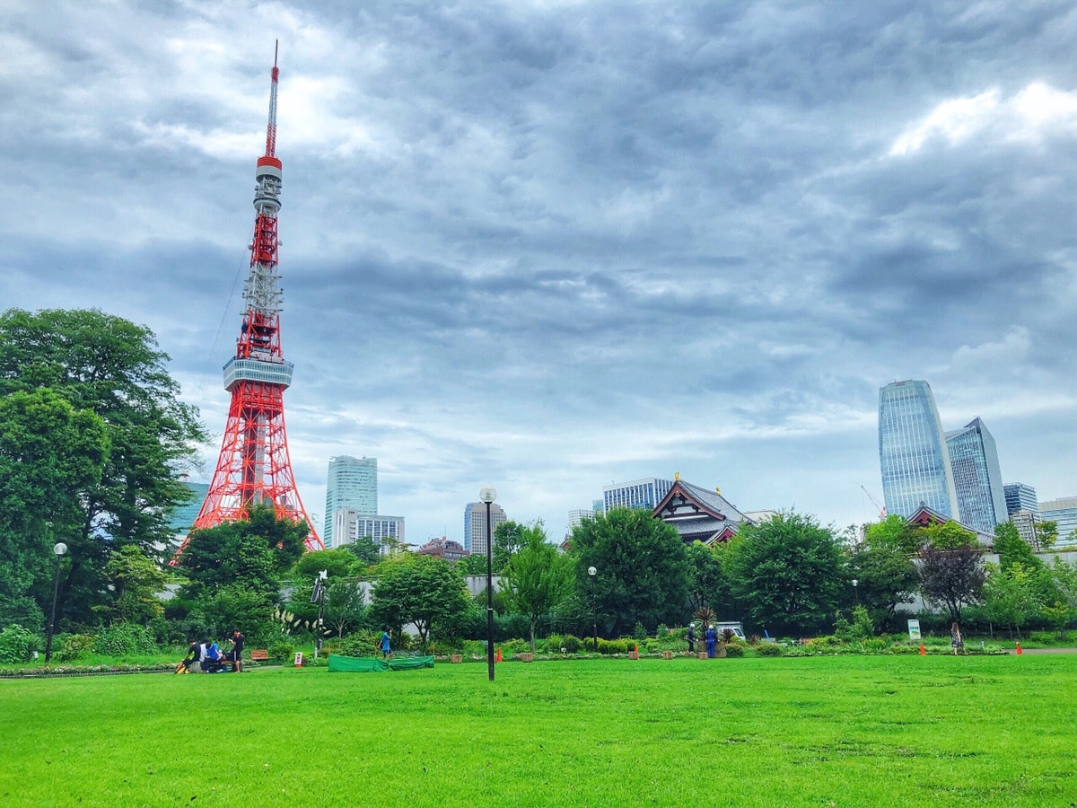 Tokyo Tower from Shiba Park