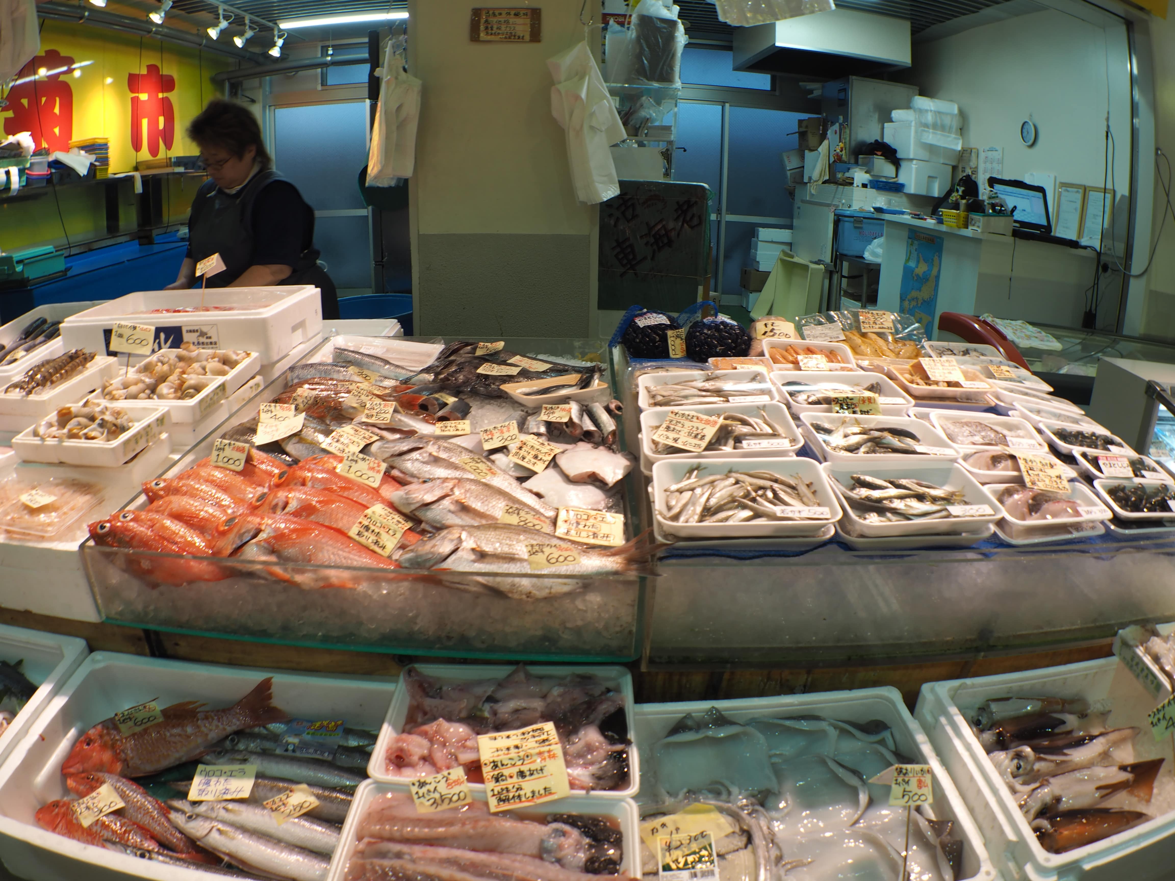 Uogashi at Tsukiji