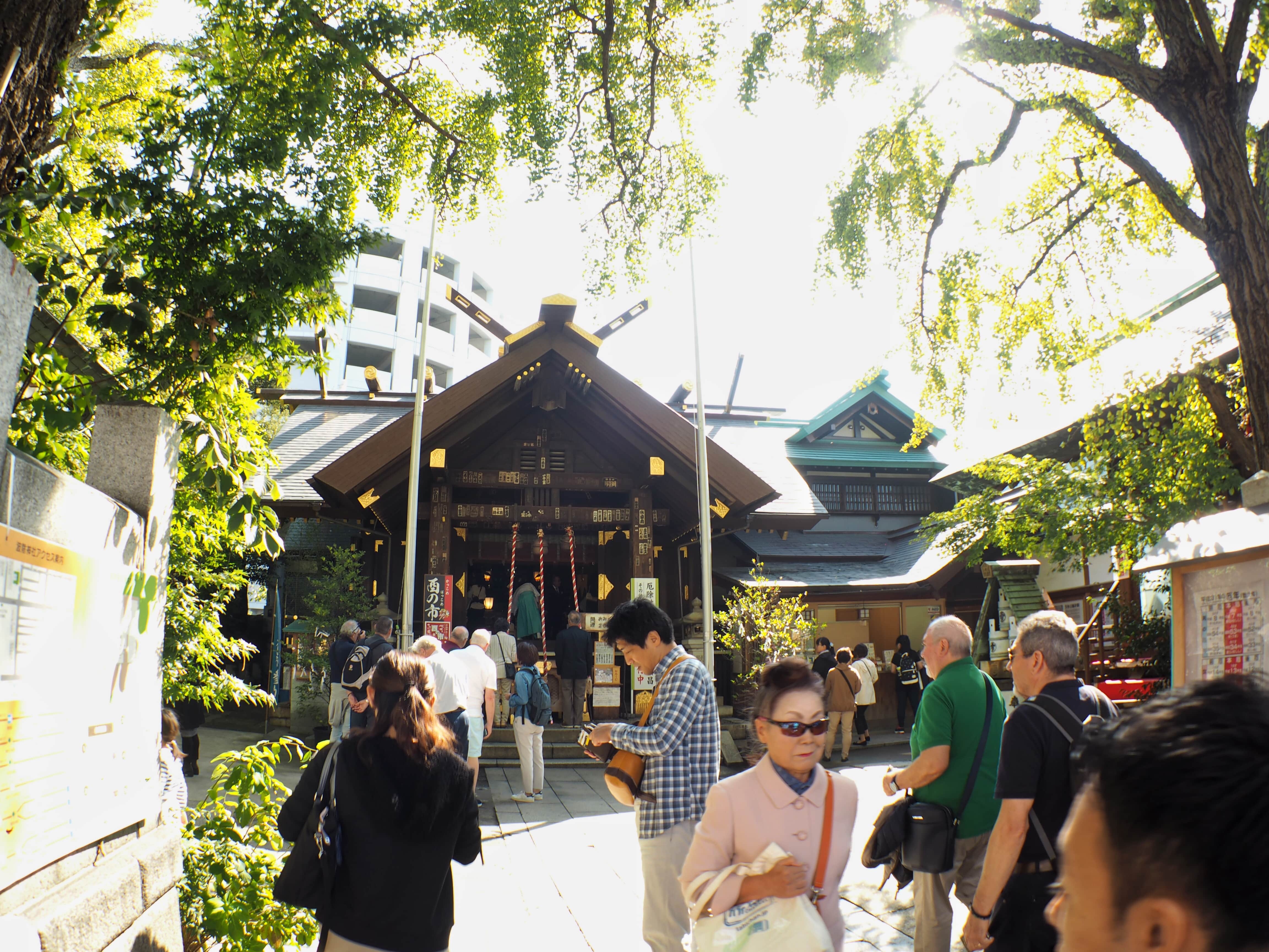 Namiyoke shrine in Tsukiji