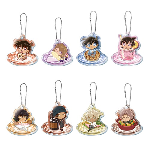 Acrylic Key Chains sold at Detective Conan Cafe 2020