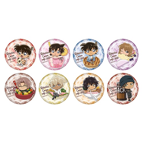 Button Badges sold at Detective Conan Cafe 2020