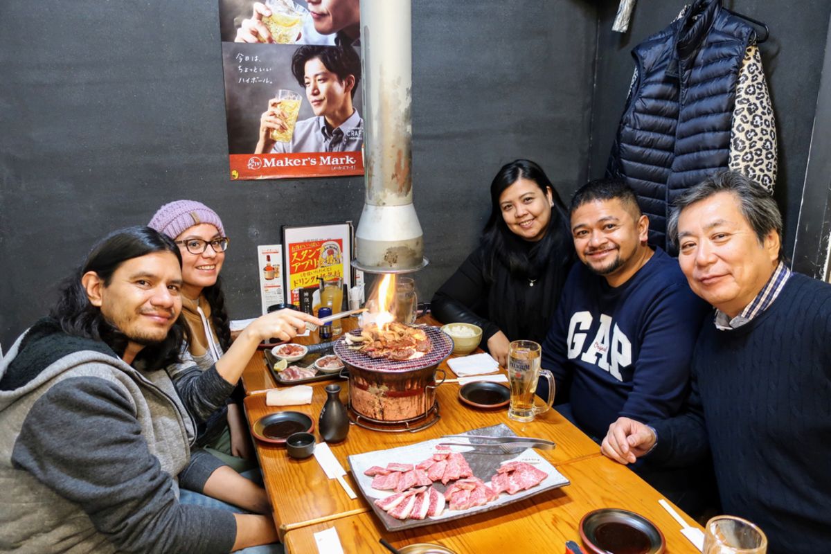 Yakiniku restaurant in Shinjuku