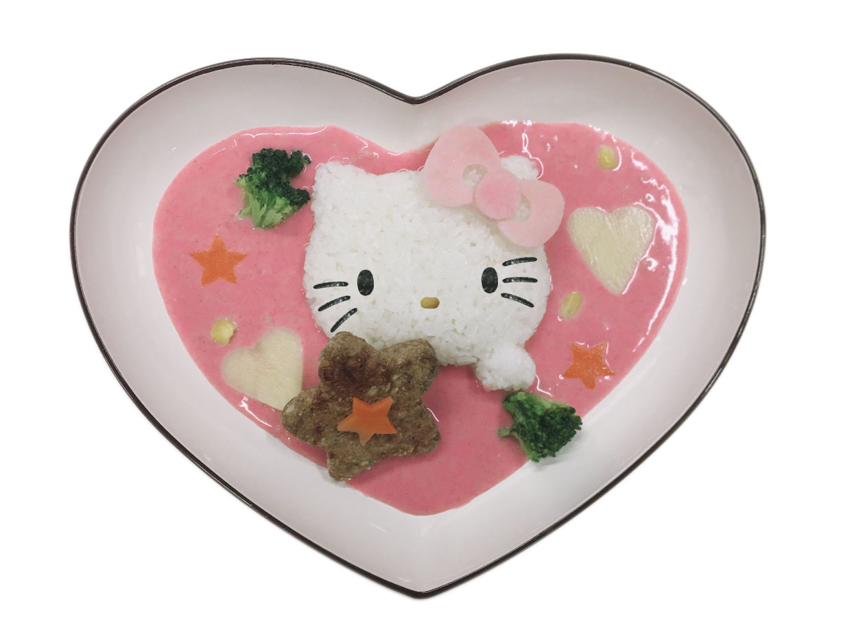 Hello Kitty's Lovely Pink Curry