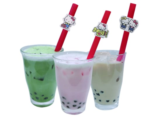 Hello Kitty Colorful Tapioca Drink: