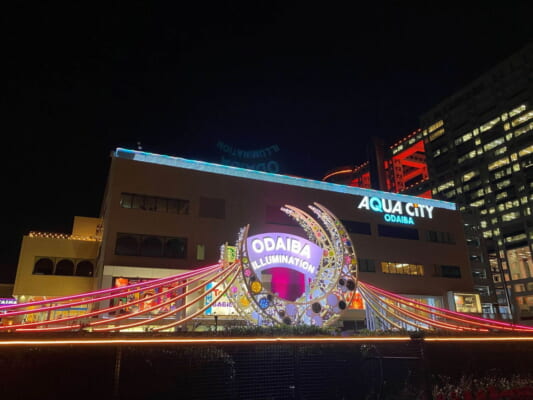 Odaiba Winter illumination