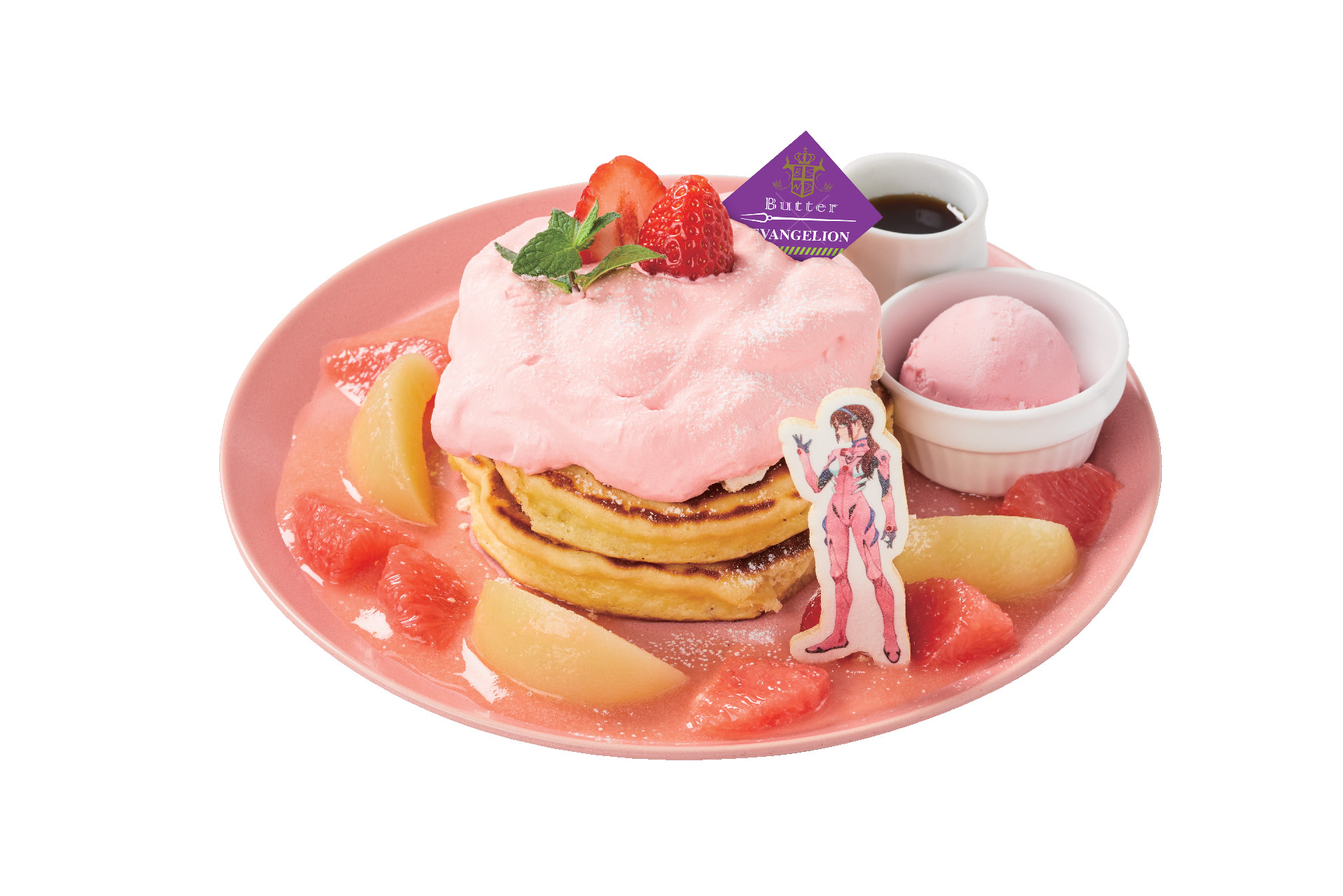 Butter Pancake x EVANGERION collaboration