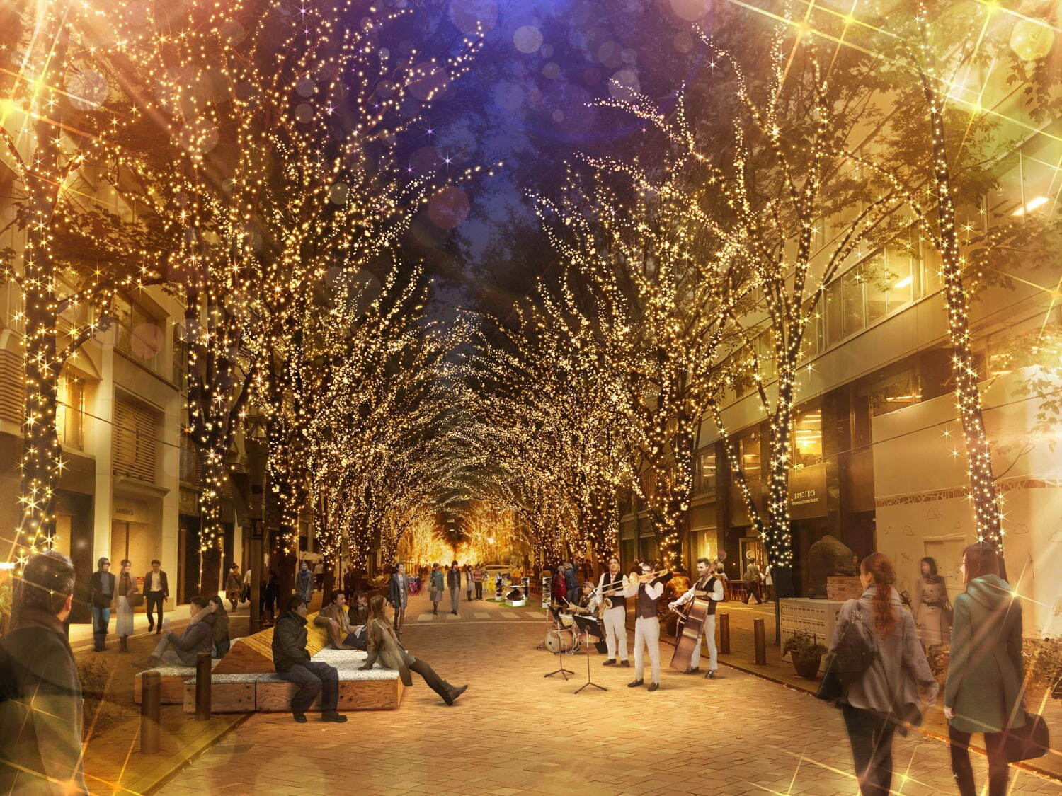 Marunouchi Street Park 2023 Winter