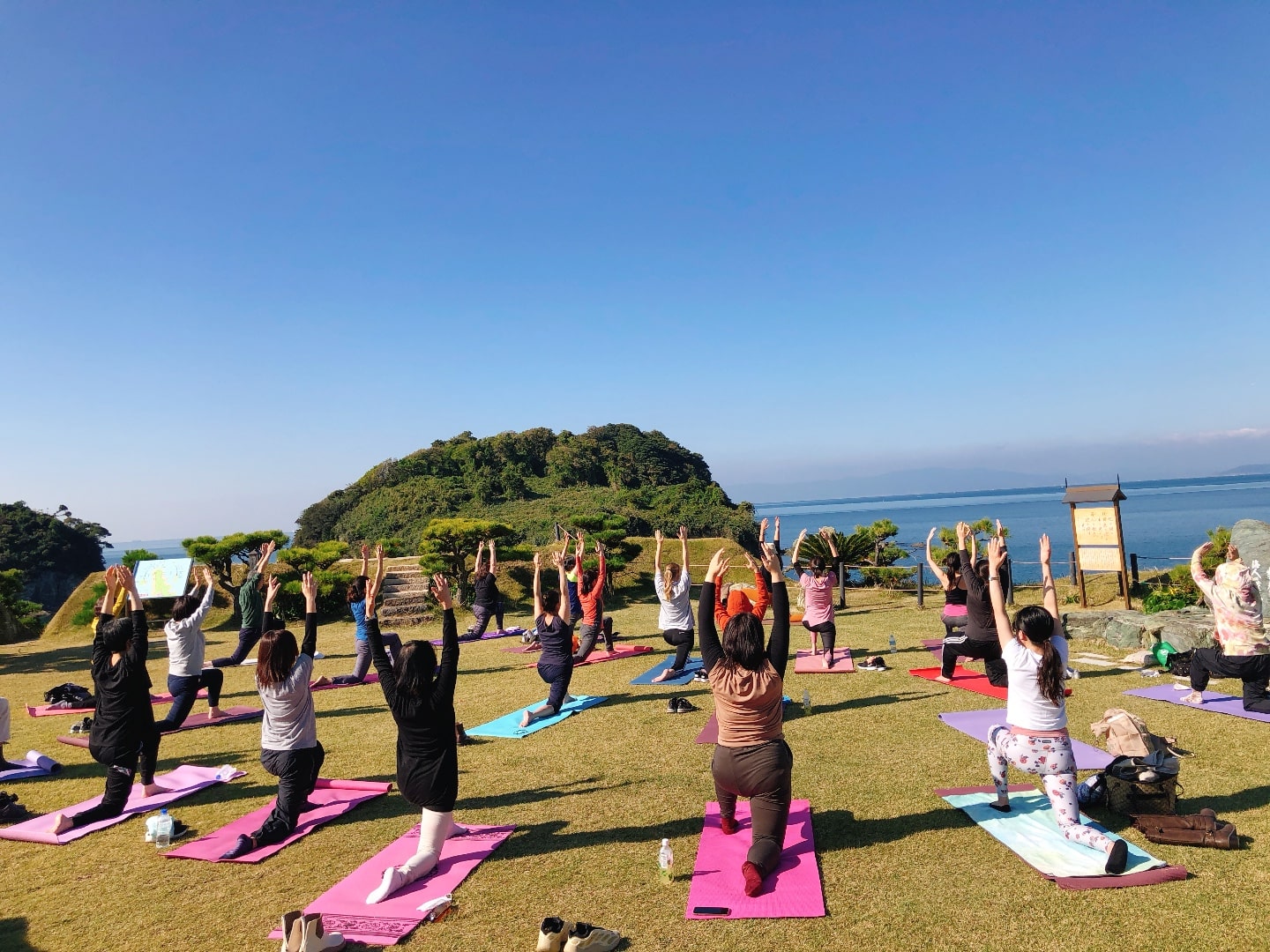 Yoga at Bandoko Garden