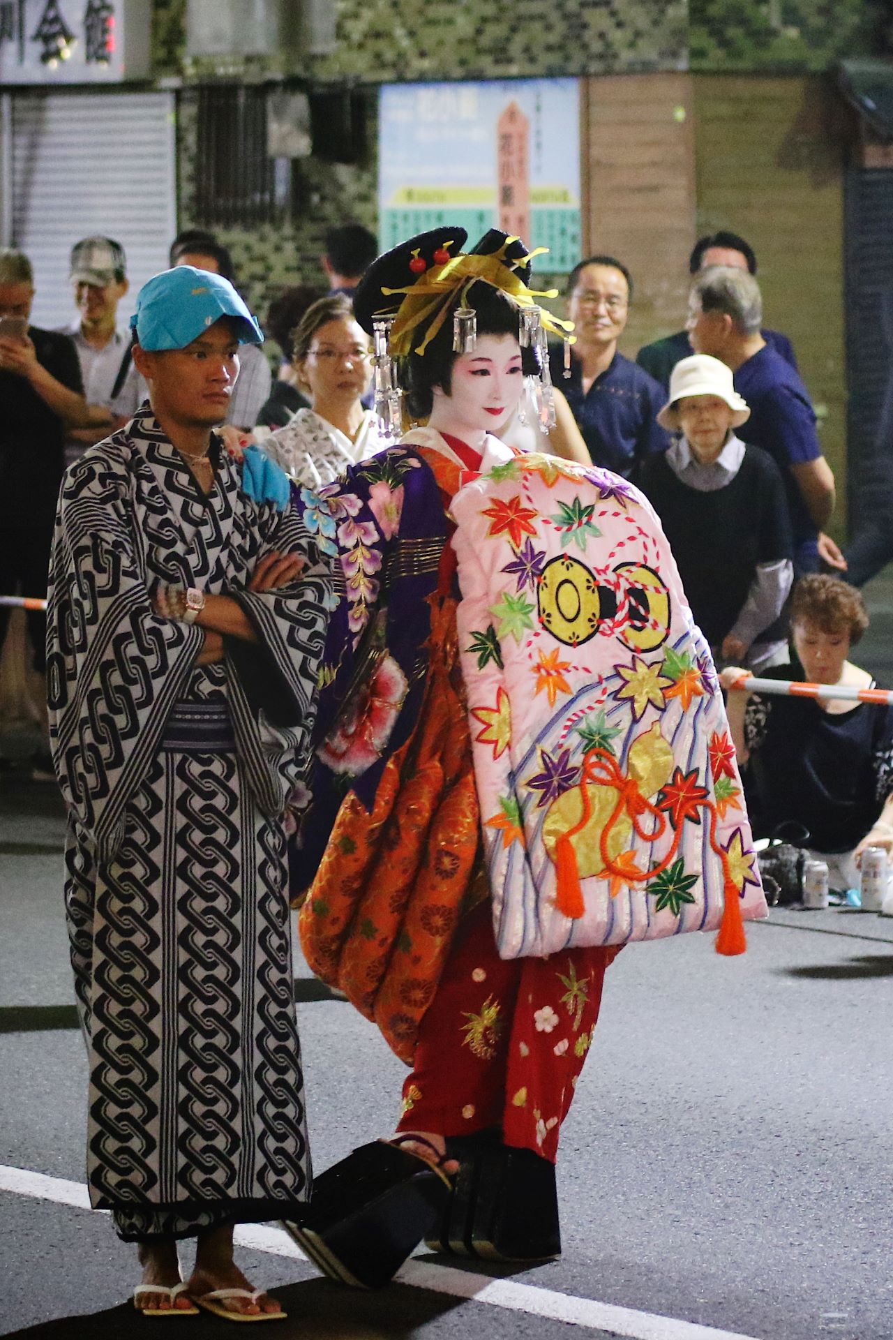 Oiran Dochu Procession in SUSUKINO