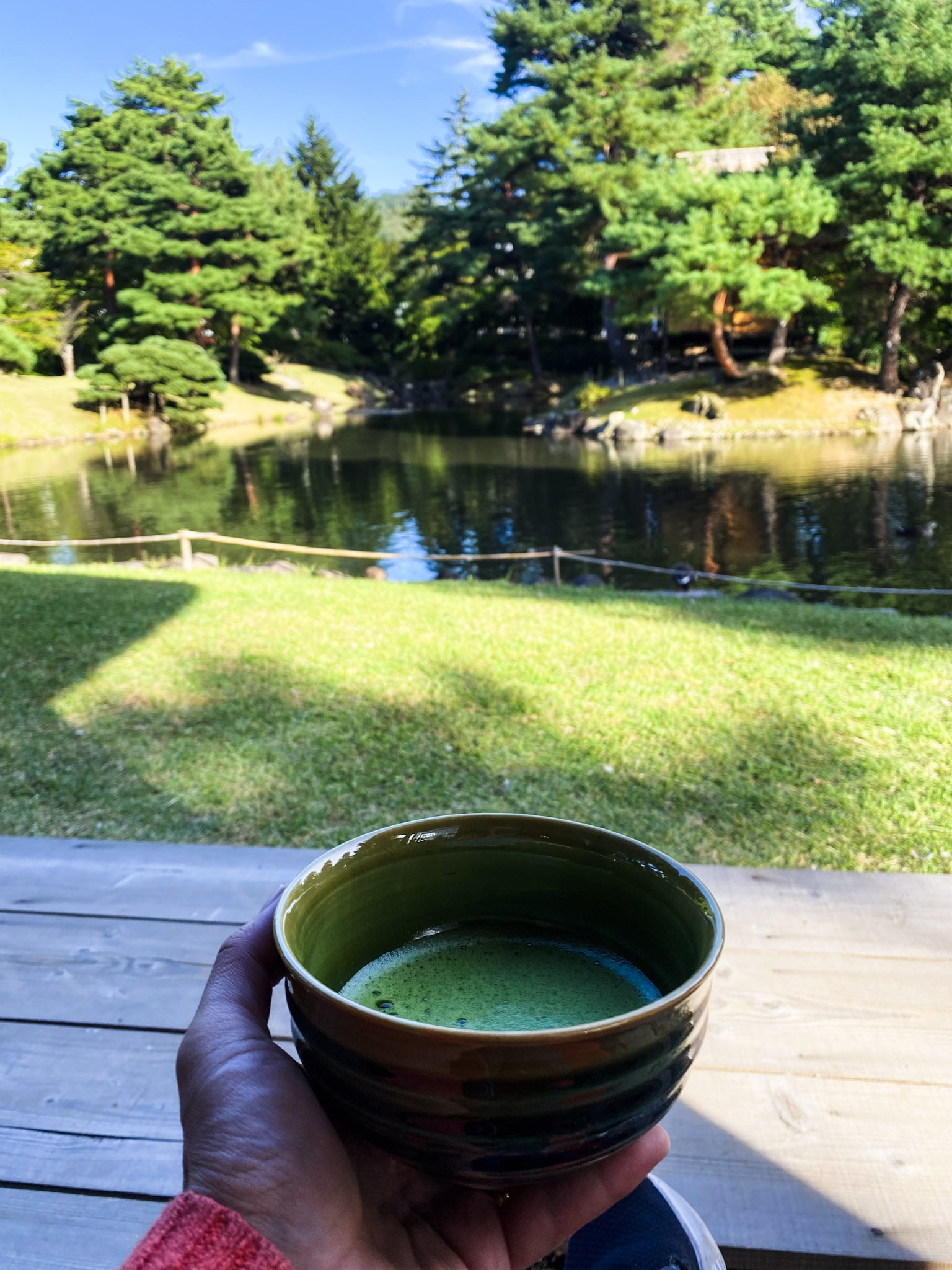 Matcha at Oyakuen