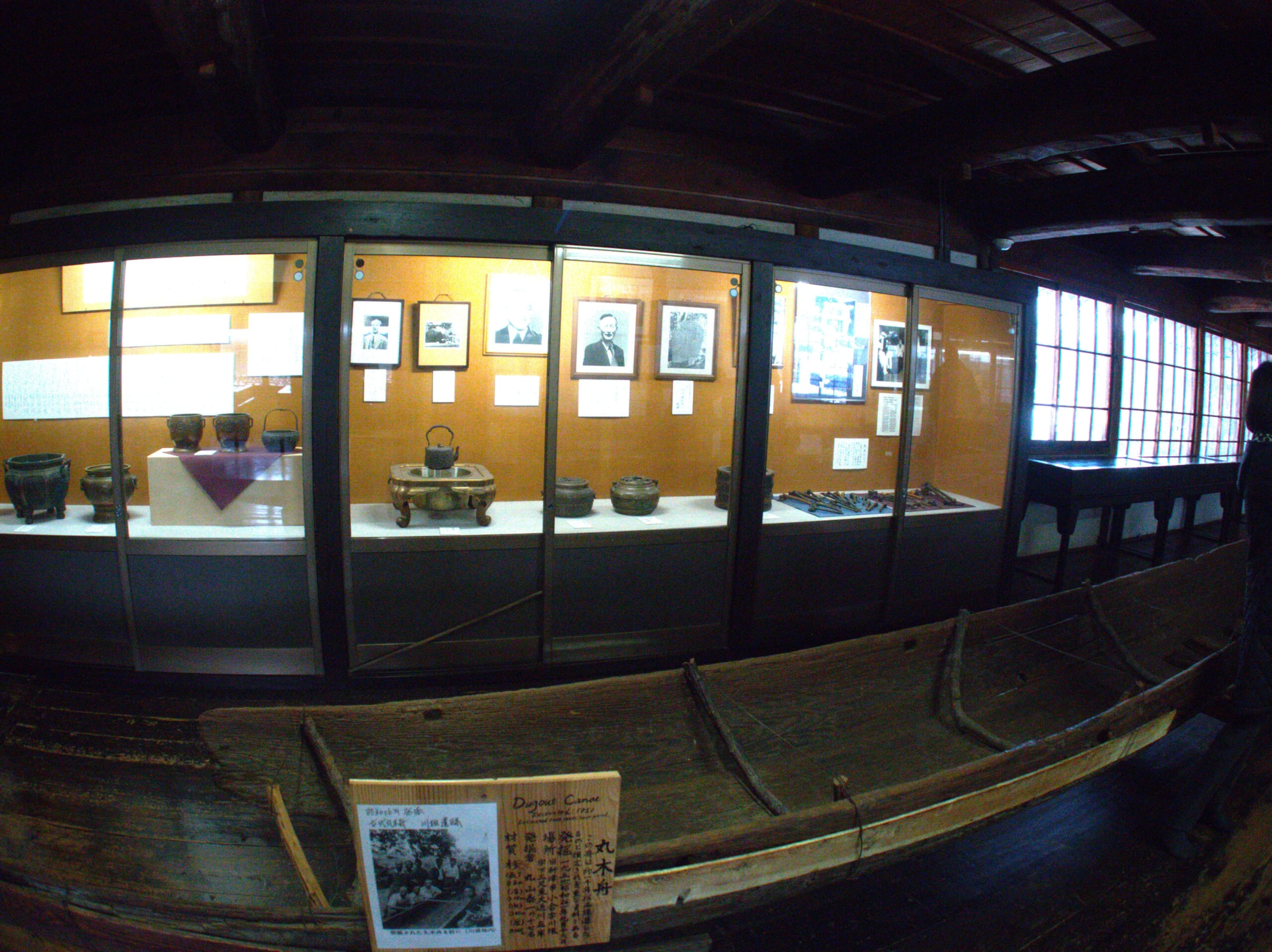 Exploring the main building