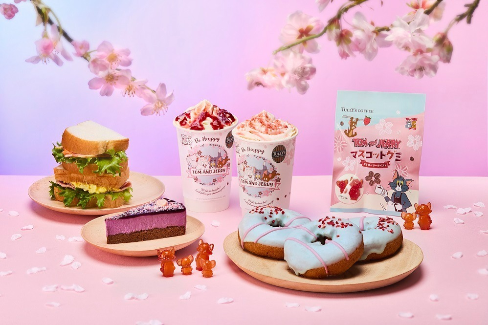 TULLY'S COFFEE x Tom and Jerry Spring Collaboration