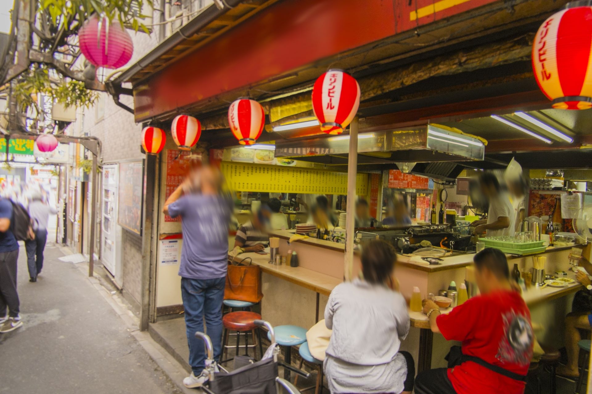 Ramen Stall at Omoide Yokocho