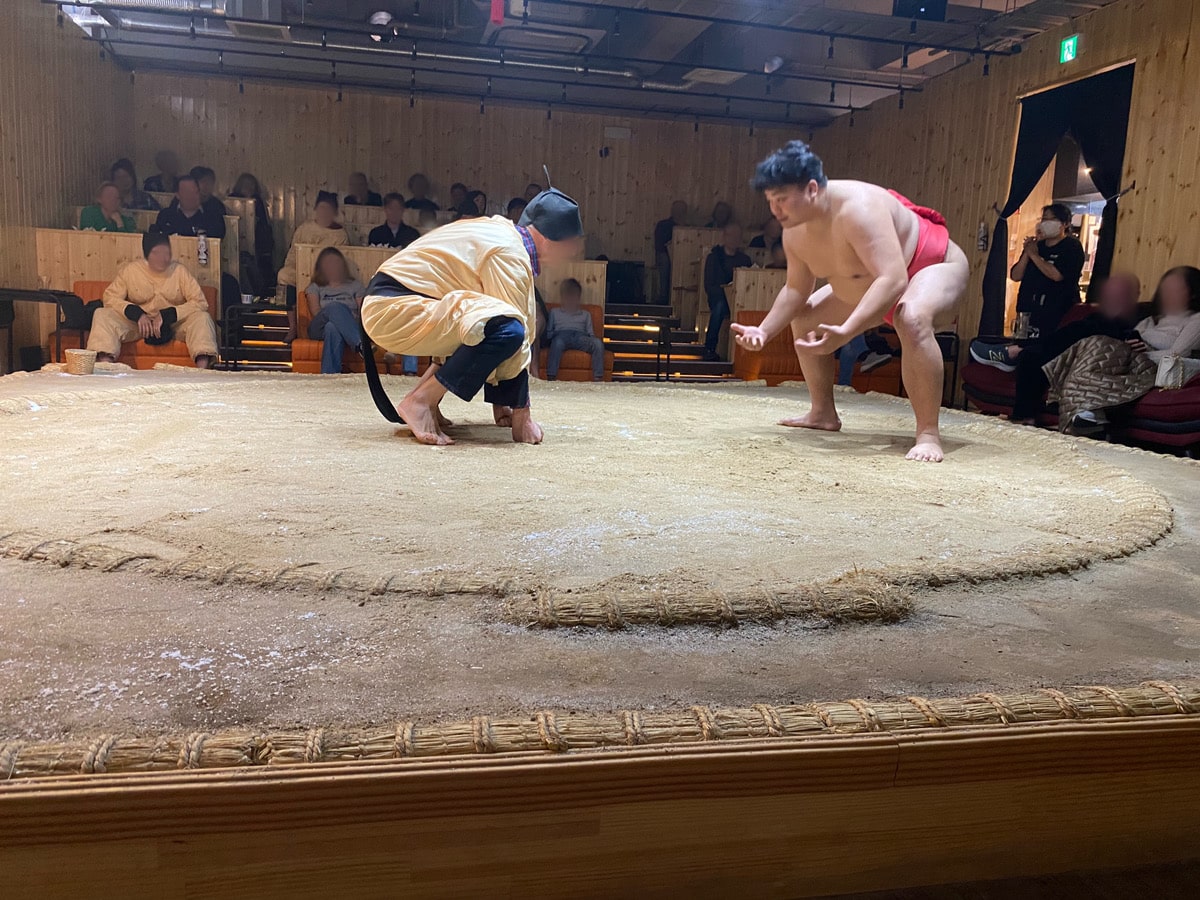 Asakusa Sumo Club Sumo challenge