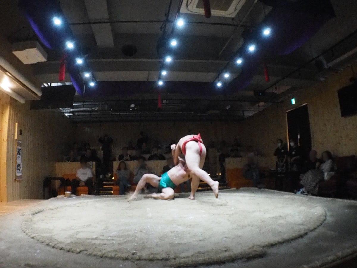 Sumo match demonstration