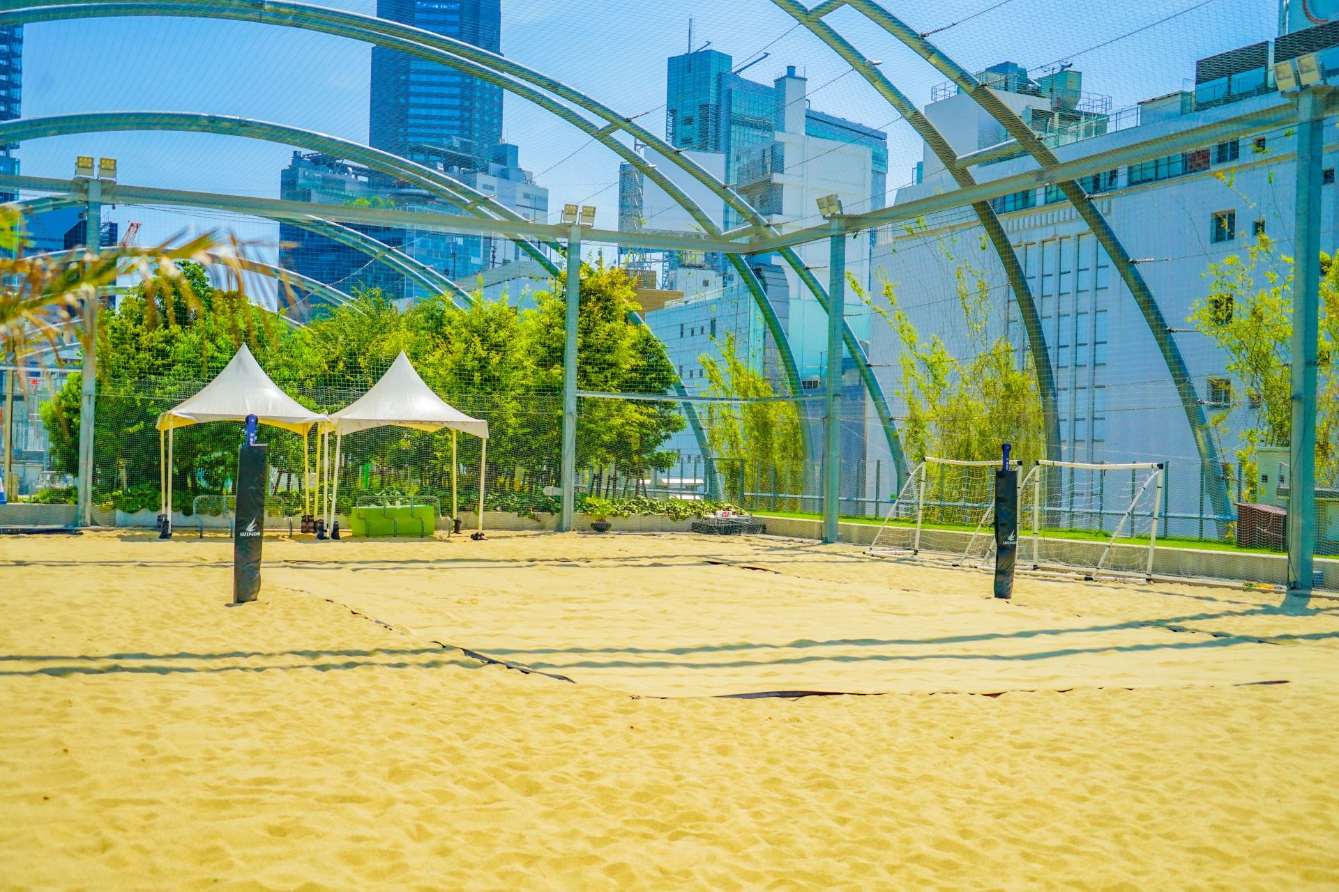 Miyashita park sand field