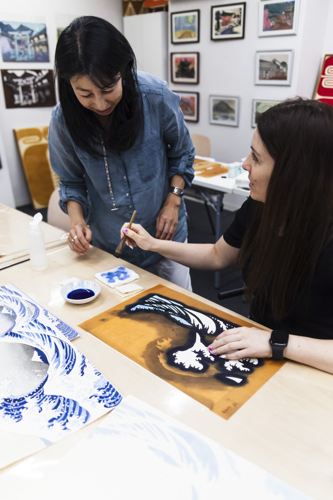 Ukiyo-e Experience in Tokyo