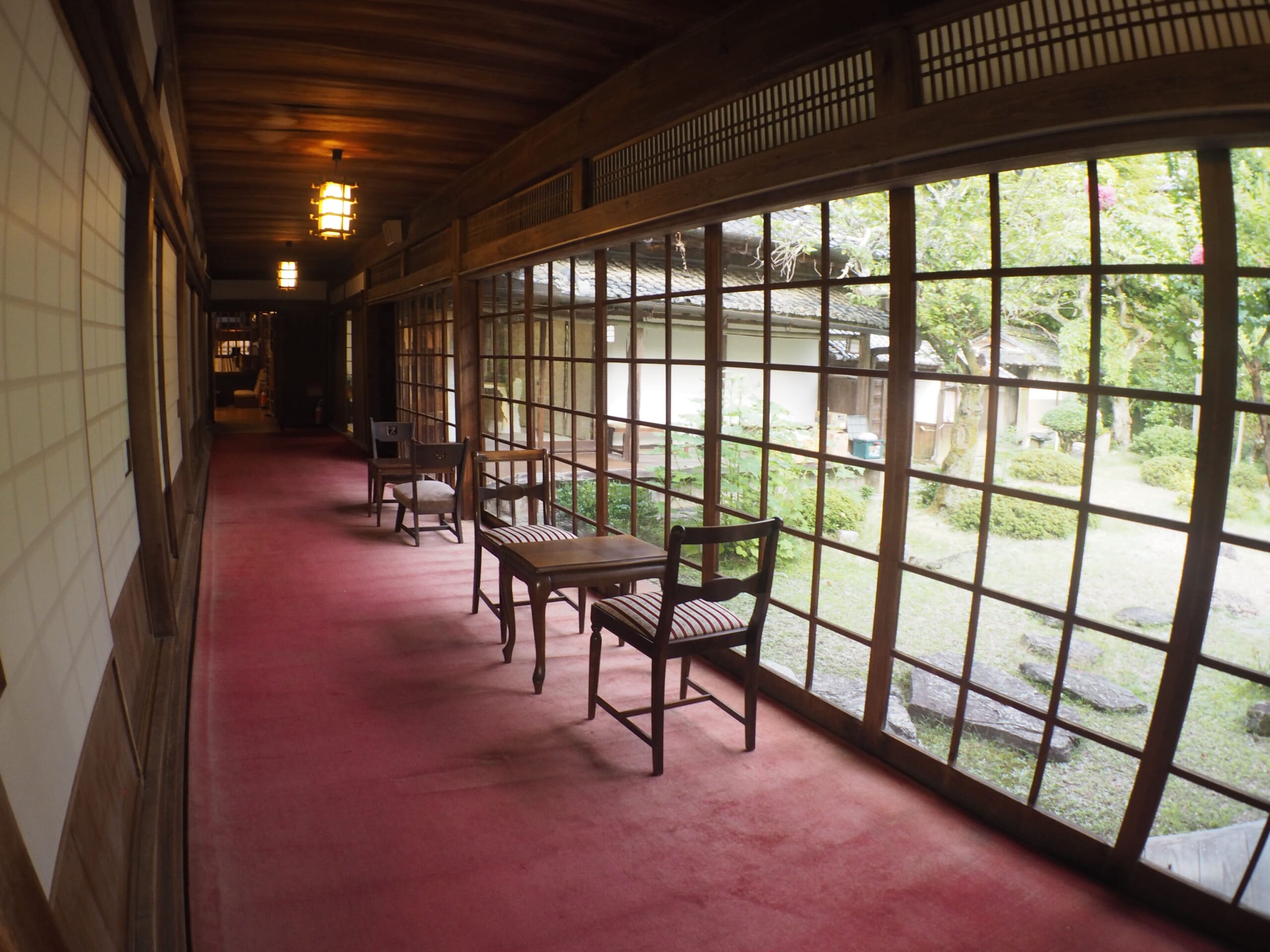 Chikurin-in Gumpoen hallway